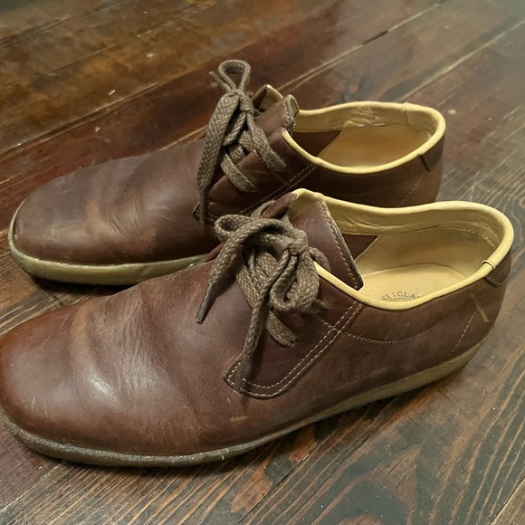Clark’s Original Brown Leather Shoe (34344) Size 9 - Picture 2 of 8
